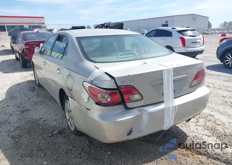 2004 Lexus Es 330 из США, поврежденный, VIN JTHBA30G045016730